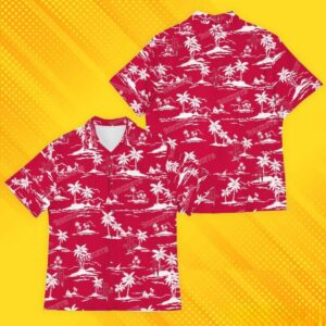 Houston Rockets Island Pattern Hawaiian Shirt QO