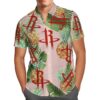 Houston Rockets Pineapple Pattern Hawaiian Shirt TA