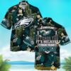 If This Flag Offends You Philadelphia Eagles Hawaiian Shirt UH