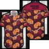 Miami Heat Hibiscus Flower Hawaiian Shirt EN