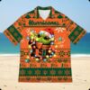 Miami Hurricanes Baby Yoda Star Wars Hawaiian Shirt VR