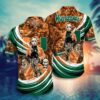 Miami Hurricanes Michael Myers Freddy Krueger Chucky Hawaiian Shirt ZC