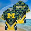 Michigan Wolverines Hawaiian Shirt AB