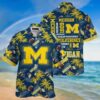 Michigan Wolverines Hawaiian Shirt QZ