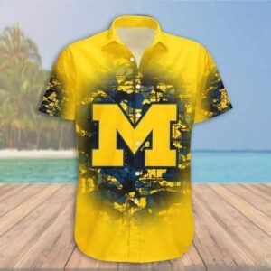 Michigan Wolverines Hawaiian Shirt ZB