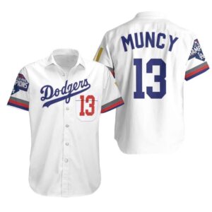 MLB Muncy 13 Los Angeles Dodgers Baseball Hawaiian Shirt HL