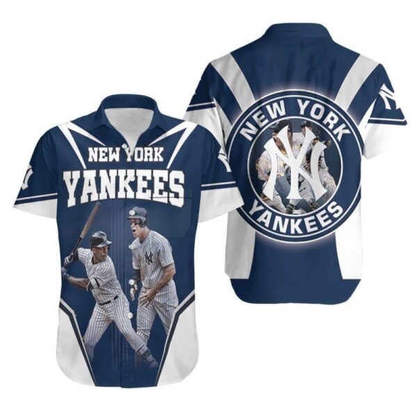 MLB New York Yankees Andrew Mccutchen Aaron Judge Hawaiian Shirt FP