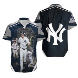 MLB New York Yankees Baseball BoyHawaiian Shirt TB