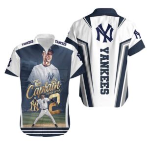 MLB New York Yankees Derek Jeter The Captain Hawaiian Shirt ZL