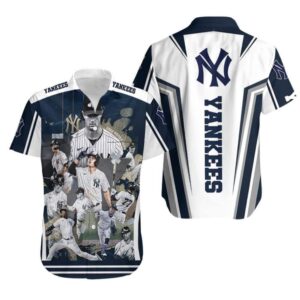 MLB New York Yankees Baseball Players Hawaiian Shirt PU