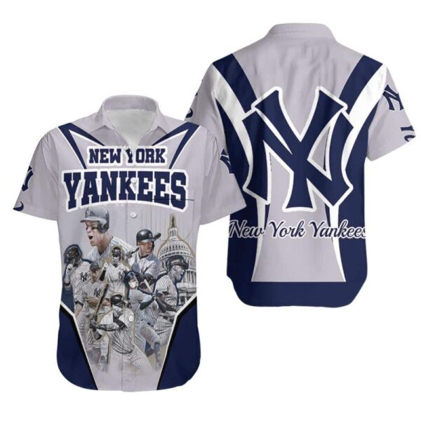 MLB New York Yankees Hawaiian Shirt LT