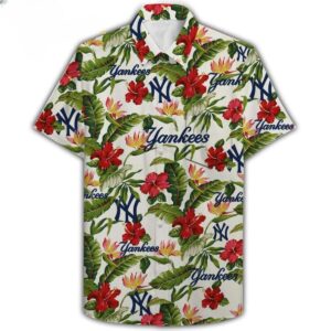 MLB New York Yankees Hawaiian Shirt QE