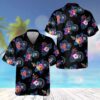 MLB New York Yankees Tropical Flower Pattern Hawaiian Shirt LK