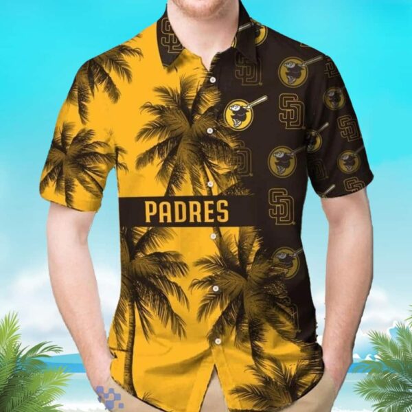 MLB San Diego Padres Palm Tree Baseball Hawaiian Shirt OC