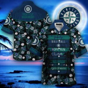 MLB Seattle Mariners Hawaiian Shirt OW