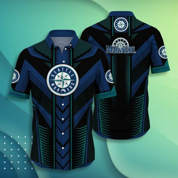 MLB Seattle Mariners Hawaiian Shirt DI