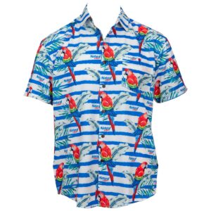 Natural Light Beer Bird Pattern Hawaiian Shirt YM