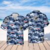 Natural Light Island Pattern Hawaiian Shirt PT