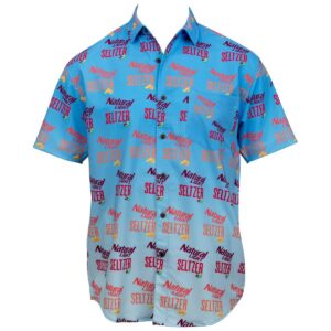 Natural Light Seltzer Beer Hawaiian Shirt WC