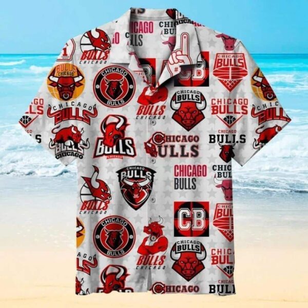 NBA Chicago Bulls Basketball Hawaiian Shirt EX