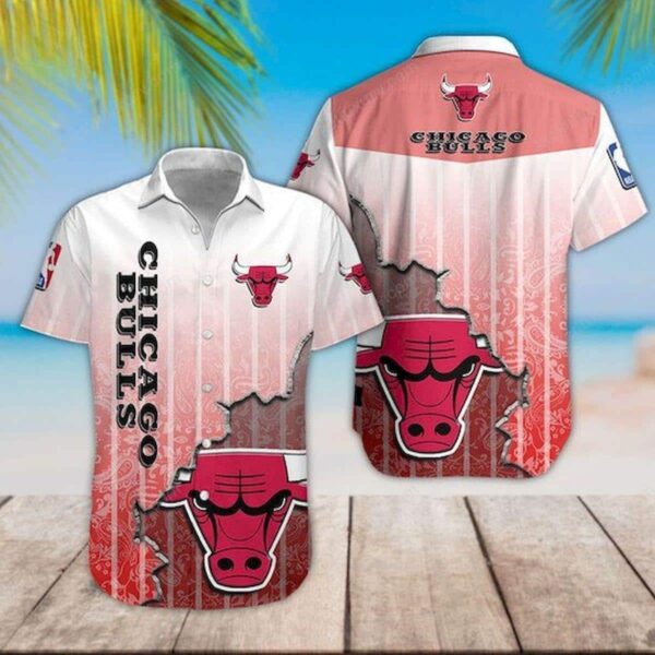 NBA Chicago Bulls Basketball Players Hawaiian Shirt AF