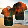 NCAA Miami Hurricanes Vintage Hawaiian Shirt CF