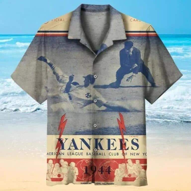 New York Yankees 1944 Hawaiian Shirt WR