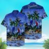 New York Yankees Parrots Hawaiian Shirt PU