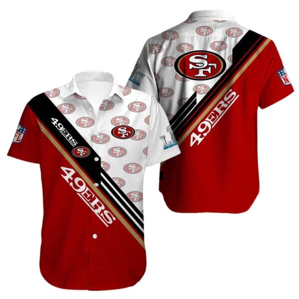 NFL San Francisco 49Ers Football Hawaiian Shirt DO