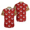 NFL San Francisco 49Ers Flower Mickey Mouse Hawaiian Shirt TU