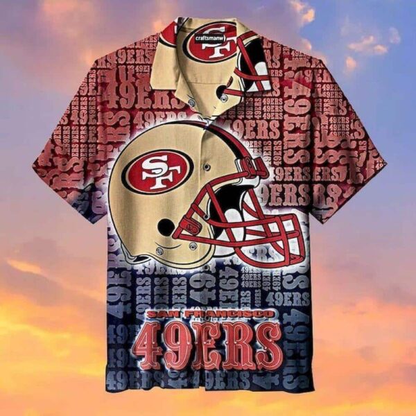 NFL San Francisco 49Ers Football BoyHawaiian Shirt TS