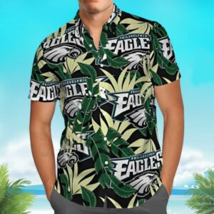 Philadelphia Eagles Banana Leaf Hawaiian Shirt CF