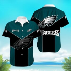 Philadelphia Eagles Football Hawaiian Shirt UX