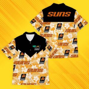 Phoenix Suns Hibiscus Flower Hawaiian Shirt ZZ