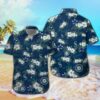 Seattle Mariners Tropical Flower Pattern Hawaiian Shirt AH