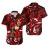 Skull And Hibiscus Flower NFL San Francisco 49Ers Hawaiian Shirt BY