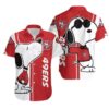 Snoopy NFL San Francisco 49Ers Football Hawaiian Shirt LT