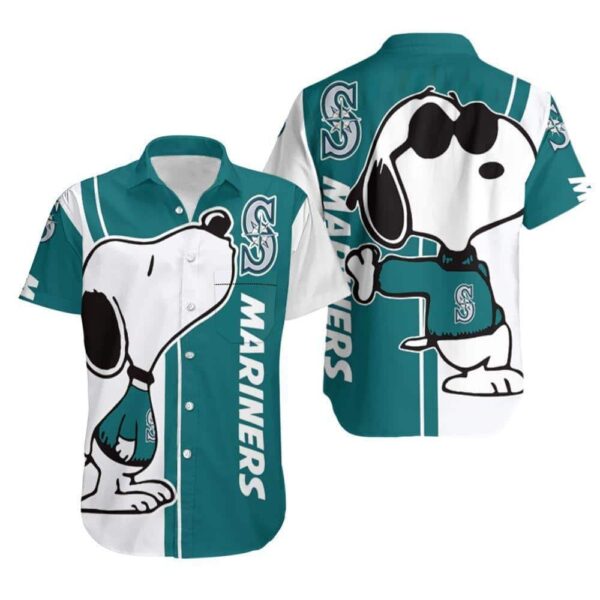 Snoopy Seattle Mariners Cool Baseball Hawaiian Shirt AN