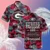 Stress Blessed And Georgia Bulldogs Obsessed Uga Hawaiian Shirt UT