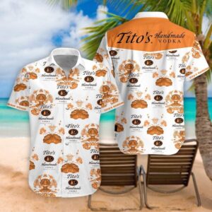 Titos Handmade Vodka Practical Hawaiian Shirt SU