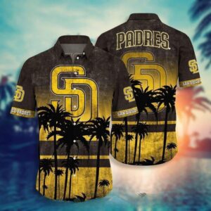 Vintage MLB San Diego Padres Hawaiian Shirt BO