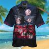 Vintage New York Yankees Coconut Tree Baseball Adults Hawaiian Shirt NR