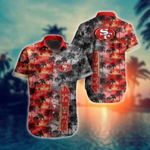 Vintage NFL San Francisco 49Ers Hawaiian Shirt SP