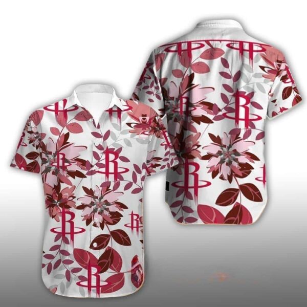 White Aloha Houston Rockets Best Hawaiian Shirt JI