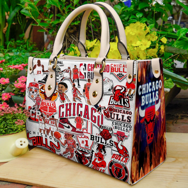 Chicago Bulls Women Leather Hand Bag