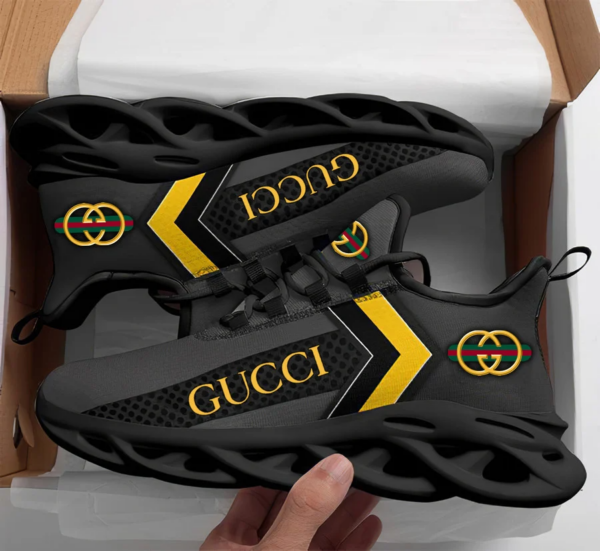 Gucci black max soul shoes sneakers luxury fashion