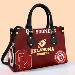 Oklahoma Sooners Women Leather Hand Bag