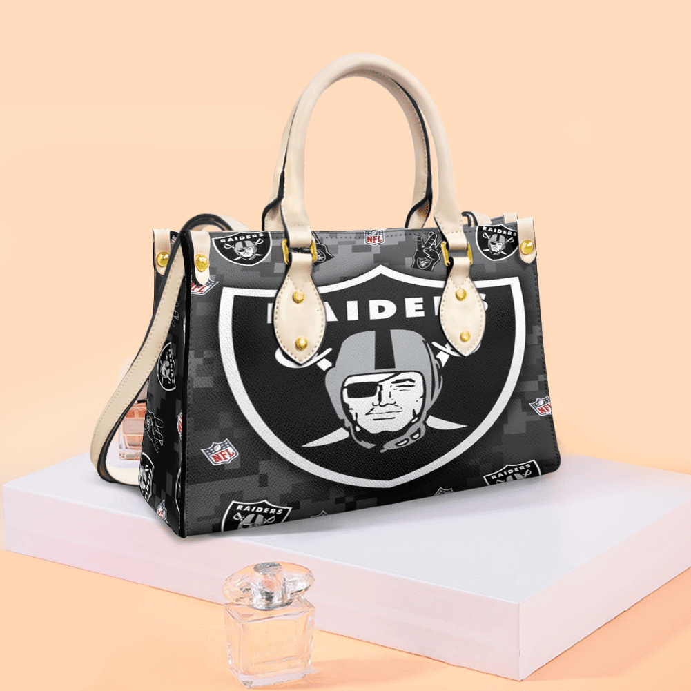 Las Vegas Raiders Women Leather Hand Bag