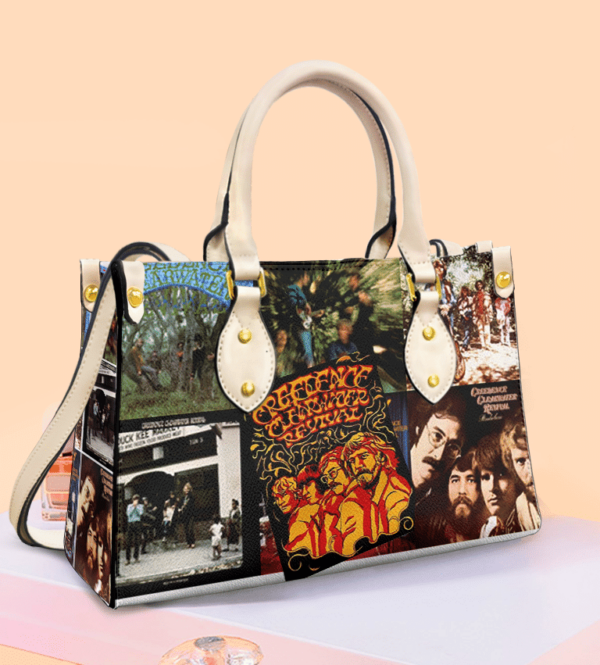 Creedence Clearwater Revival Women Leather Hand Bag