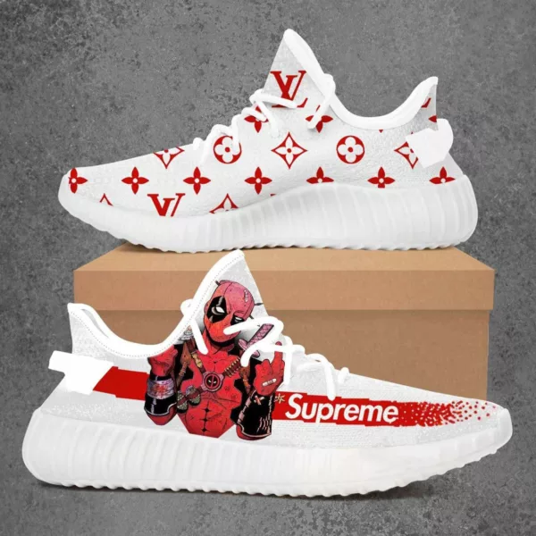 Louis Vuitton Supreme Deadpool Luxury Brand Premium Yeezy Sneaker